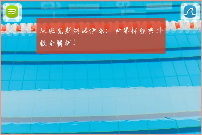 从班克斯到诺伊尔：世界杯经典扑救全解析！